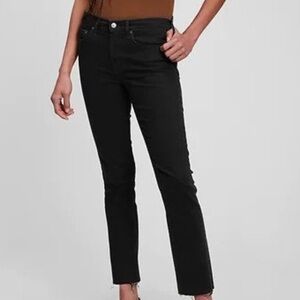 NWT Gap black vintage slim midrise jeans pants size 25